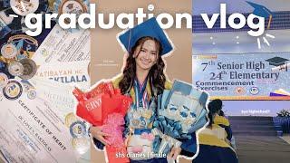 graduation vlog | shs diaries  | philippines