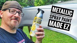 How To PAINT Your CAR With (Metallic Spray Paint) The EZ Way - Bonus Tips & Tricks