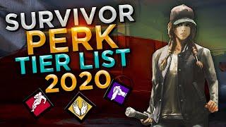 Dead by Daylight - Survivor Perk Tier List (2020)