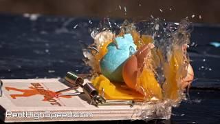 Easter Eggs in a Rat Trap at 5,000fps