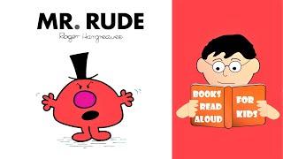  5 Minute Bedtime Story | MR RUDE by Roger Hargreaves Read Aloud by Books Read Aloud for Kids