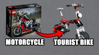 42132 Tourist Bicycle - Lego Technic Alternative MOC Tutorial