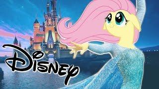 Fluttershy in Disney Movies 