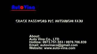 Crack password PLC Mitsubishi FX3U