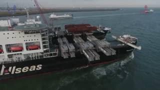 "Pioneering Spirit" Departure Rotterdam