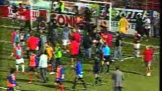 Soccer Goal Celebration leads to Brawl in Costa Rica, Herediano vs Alajuelense, Sept 11, 2011