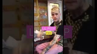 LIL PEEP MEETS FAN R.I.P