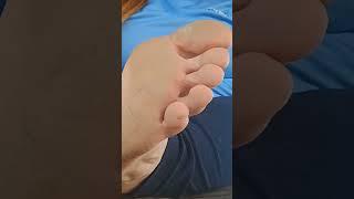 model with size 11 feet playing with her new #shrunk car #feet #foot #toes #giantess #size11feet