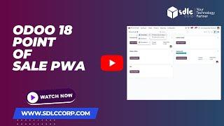 Odoo 18 Point of Sale PWA