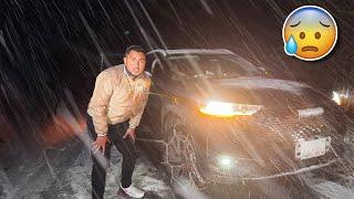 Stuck in Heavy Snow ️ Mein Buhat Dar Gaya Tha