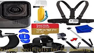 Pixel Hub GoPro HERO10 Hero 10 Camcorder Black - Ultimate Bundle Includes: Sandisk Ultra 128GB micr