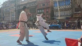 Bijay  rai  kyokushin karate fight 