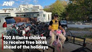 700 Atlanta children to receive free bikes ahead of the holidays