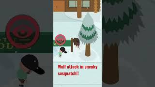 Sneaky Sasquatch - wolf attack | Apple Arcade