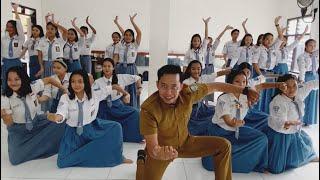 pak abing dan murid, tari tradisional kolaborasi musik jedag jedug || smkn 12 surabaya