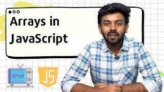 Arrays  in Java Script | JS for Beginners - 27 | code io - Tamil