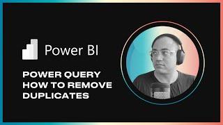 How to remove duplicates from multiple columns in Power Query ? | Duplicated rows