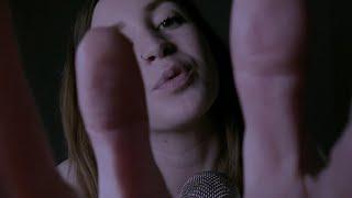 ASMR- mouth sounds & hand movements 