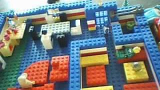 The Legomens Dinner - Lego stopmotion