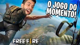 FREE FIRE! O JOGO QUE TODO MUNDO ESTÁ JOGANDO! Battle Royale