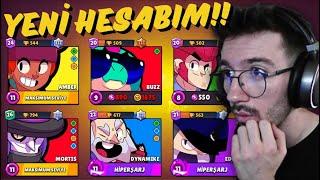 KARDEŞİMİN HESABINI GASP ETTİM!! KUPASINI DÜŞÜRDÜM | Brawl Stars