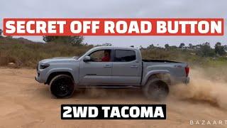 “Auto LSD” Button on stock 2WD Tacoma. Does it make it better off-road?