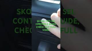 SKODA YETI SEL GUIDE TO CONTROLS, check out full guide on how 222s