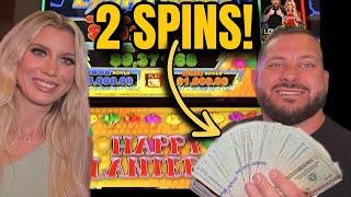 2 SPINS GOT ME THE CRAZIEST JACKPOT EVER!