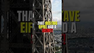 Do You Know SECRET of Eiffel Tower? #traveltips #travel #visaassistance #schengenvisa #shorts