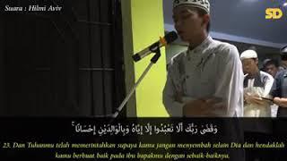 Suara Hilmi Afiv jadi imam