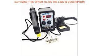 220V/110V 700W Soldering Station YOUYUE 8586 2 in 1 SMD Rework Station Hot Air Gun + Electric sold