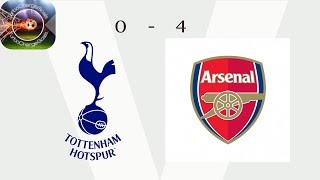 North London Brilliance | Arsenal Outshines Tottenham | Thrilling 4-Goal Victory