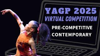 Pre-Competitive Contemporary - Virtual Competition 2025