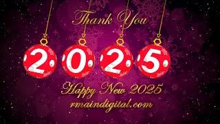 Happy New Year 2025 - Free Vegas Pro Template - New Year Balls