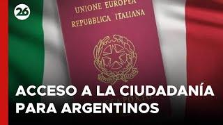 ITALIA | DIFICULTAN el acceso a la CIUDADANÍA para los ARGENTINOS