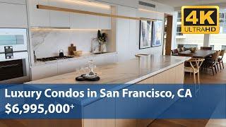 Luxury Condos in San Francisco, CA | $6,995,000+ | 2,559+ Sq ft | 3 Beds | 3 Baths