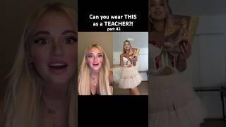 CAN YOU WEAR THIS AS A TEACHER?! creator: salemilese #outfif #fashion #style