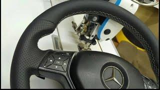 ПЕРЕТЯЖКА РУЛЯ СВОИМИ РУКАМИ--SUKANLARIN UZLENMESI--DO-IT-YOURSELF STEERING WHEEL