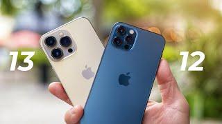 iPhone 13 Pro vs iPhone 12 Pro Camera Test Comparison and Unboxing!