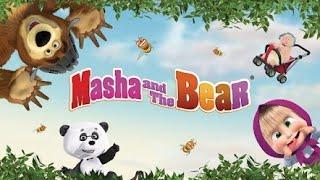 Kids games - Masha and the bear | cross word puzzles, maths and memory testing | Learn with Masha