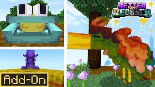 Better on Bedrock: NEW Friendly Mobs  – Minecraft Add-On Showcase