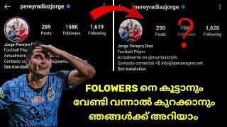 WE CAN DO BOTH  Pereyra Diaz Instagram followers went down | Kbfc vs Mcfc | Prabir das followers |