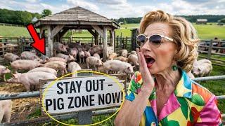 Karen Built a Gazebo on My Land—So I Turned It Into a Pig Shelter!!Entitled People Reddit
