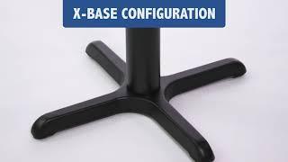 Flash Furniture Restaurant Table T-Base with Table Height Column