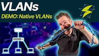 CCNA LANs 3-5: DEMO: Native VLANs