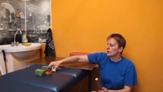 Разработка локтя после травмы. "Пирамидка" / The development of the elbow after injury. "Pyramid"