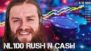 Raw GG Poker Footage - How to CRUSH NL100 Rush n Cash