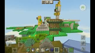 Zumabell playing Minecraft on the Zumaworld server