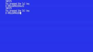 MSX-C Ver.1.2 (output buffering disabled)