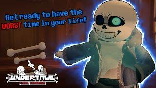 OP ADMIN CHARACTER!!! Undertale : Final Showdown Hard Mode Sans Gameplay